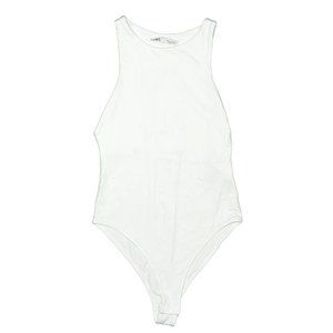 Zara white high neck bodysuit